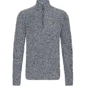 !Solid Pullover 'SDRicardo' azulado