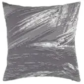 Broste Copenhagen Capas de Almofada PAINT - Preto - 50x50 cm