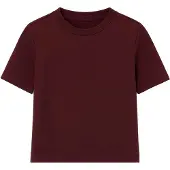 Eoselio Camisa 'Classic Heavyweight' vermelho vinho