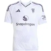 Adidas Camisa funcionais 'Manchester United 25/26' cinzento / preto / branco
