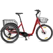 Monty Bicicleta Elétrica Trike Rocket 1e 24´´ Sunrace 2026