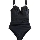 Next Fato de banho modelador preto