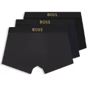 BOSS Boxers Gold Logo 10272529 Trunk 3 Unidades