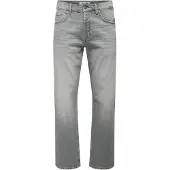 Only & Sons Calças de ganga 'ONSEdge' cinzento denim
