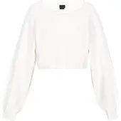 Dreimaster Klassik Pullover offwhite