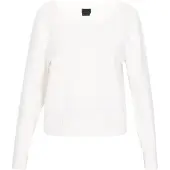 Dreimaster Klassik Casaco de malha offwhite