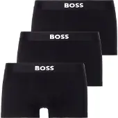 BOSS para homem. 50544263 Pacote de 3 cuecas boxer One preto (S), Homewear, Algodão