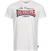 Lonsdale Camisa 'Aldingham' navy / vermelho / branco