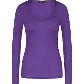 Triumph Camisa ' Beauty Layers Top Scoop Neck ' roxo