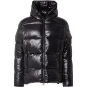 Save the Duck para homem. D31280M-LOVE21 Casaco Edgard preto (S), Casual, Sustentável, Nylon reciclado