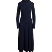 Ralph Lauren Vestido de malha 'VORLEY' navy