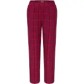 Triumph Calças de pijama baga / rosa / vermelho escuro