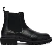 BOSS para homem. 50552573 Julyo Cheb Leather Ankle Boots preto (44), Couro, Plano, Nenhum, Casual
