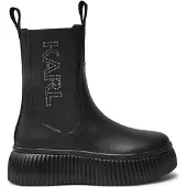 Karl Lagerfeld Botas chelsea 'KREEPER LO' cinzento-prateado / preto