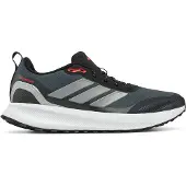 Adidas Sapatilha de corrida 'Runfalcon 5 TR' cinzento-prateado / laranja / preto