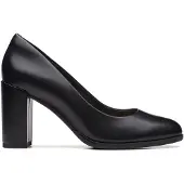 Clarks Sapatos de salto 'Freva Court' preto