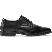 Clarks Sapatos Howard Walk homens - Preto - 42