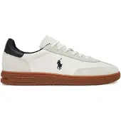 Ralph Lauren Ftw para homem. 809961181001 Sapatilhas Bedford em camurça e pele brancas (43), Branco, Plano, Cordão, Casual