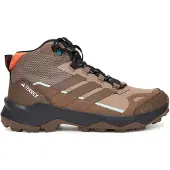 Adidas - Calçado caminhada mulher - Terrex Skychaser Ax5 Mid GTX W Trace Brown para Mulher - Tamanho 4,5 UK - Castanho