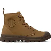 Palladium Botim com fivela 'Pampa' castanho