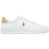 Ralph Lauren Sapatilhas baixas 'HRT CT II' bege / branco