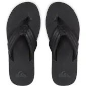 Quiksilver Chinelos CARVER NUBUCK M SNDL SBKM homens - Preto - 43