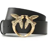 Pinko Cintos 'LOVE BERRY' ouro / preto