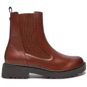 Caprice Botas chelsea conhaque