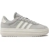 Adidas Sapatilhas baixas 'VL Court Bold' cinzento / branco