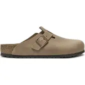 Birkenstock Tamancos Boston Soft Footbed Natural Leather Oiled