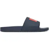 HUGO Sapato aberto 'Timein' marinho / vermelho / preto
