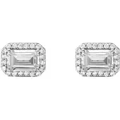Michael Kors Orecchini Brilliance Con Zirconi In Argento — Orecchini