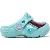 Crocs Tamancos FROZEN criancas - Azul - 20 / 21