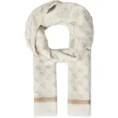 GUESS Cachecóis 'KATYA SCARF 90X180' bege / branco