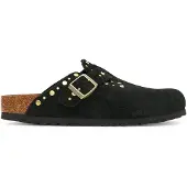 Birkenstock Tamancos Boston mulheres - Preto - 39