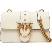 Pinko Mala de ombro 'LOVE ONE' ouro / branco