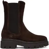 Tamaris Botas chelsea castanho escuro