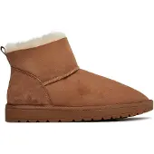 Tamaris Botas castanho / branco lã