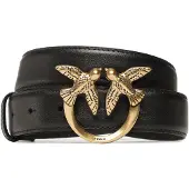 Pinko Cintos 'Love Berry' ouro / preto