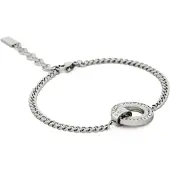 BOSS Bracciale Acciaio Con Zirconi 1580509 — Bracciale
