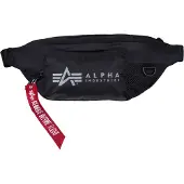 Alpha industries Bolsa de cintura cinzento / preto