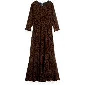 Scotch & Soda Vestido Longo De Manga 3/4 Ufu00977t
