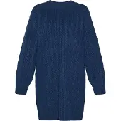 Usha Vestido de malha navy
