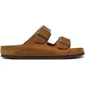 Birkenstock Sandália 'Arizona Leoi' conhaque