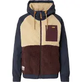 Iriedaily Casaco meia-estação 'Arctikmix' creme / navy / chocolate