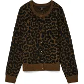 Vero Moda Casaco de malha 'VMNEWKAI' castanho / preto