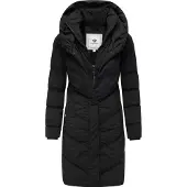 Ragwear Sobretudo de inverno 'Natalka' preto