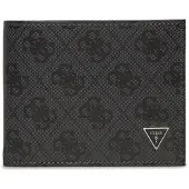 GUESS Carteiras 'MADRID BLLFLD W COIN POCKET' cinzento escuro / preto