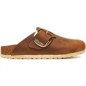 Birkenstock Pantufa 'Boston' caramelo