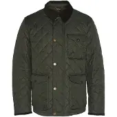Barbour para homem. MQU1808 Casaco Hornby verde (M), Casual, Poliéster